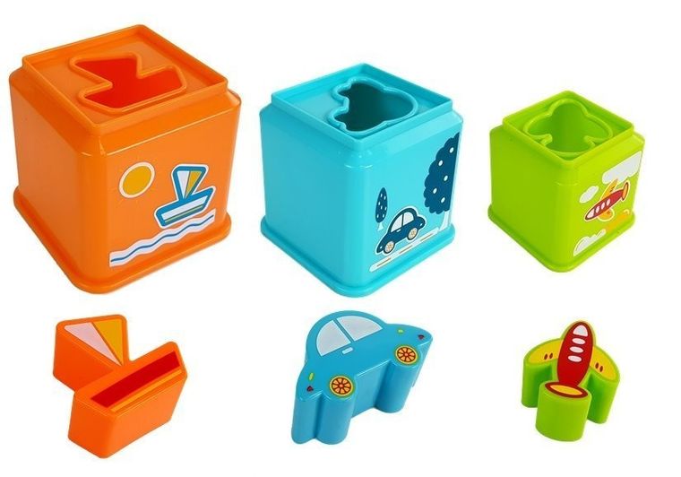 Lean Toys, piramidka z kubeczków