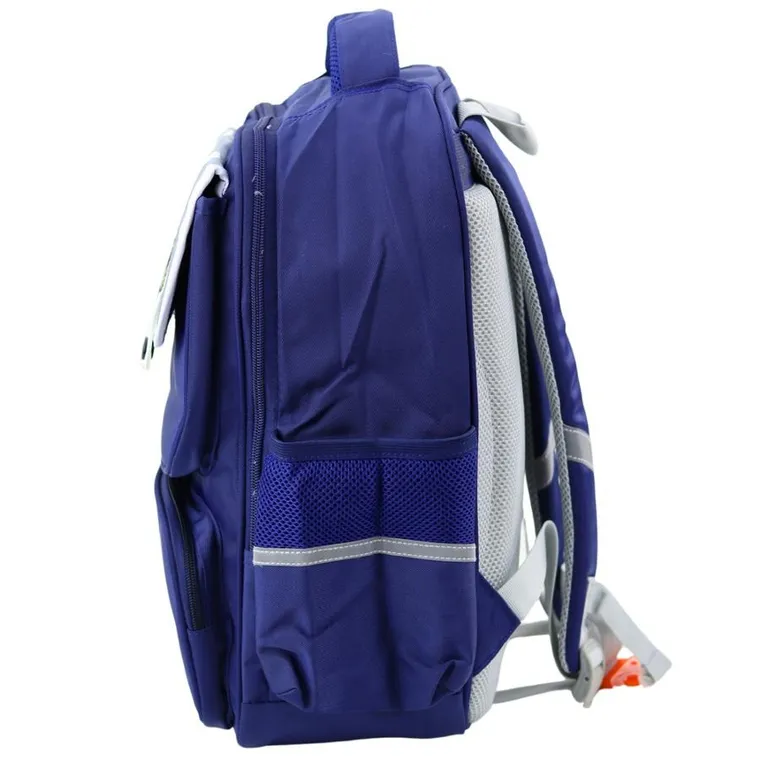 Lean Toys, plecak szkolny, dinozaur granatowy