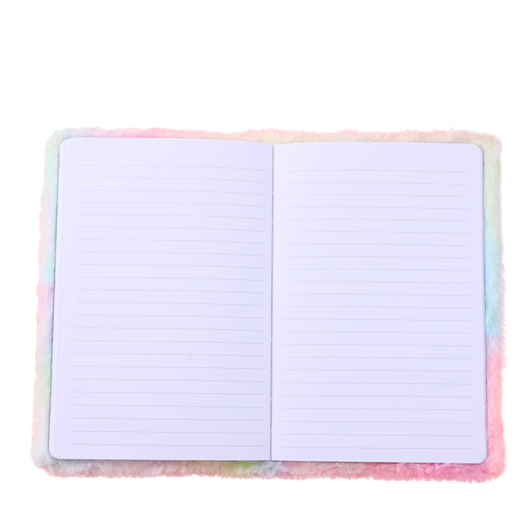 Lean Toys, pluszowy notatnik, linie, zielony dinozaur 3D, 1 szt.