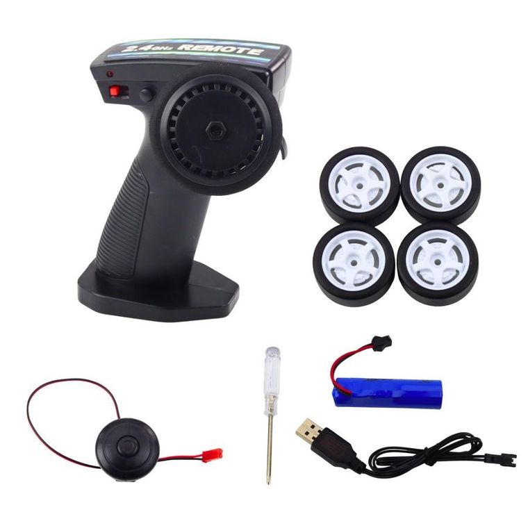 Lean Toys, pojazd sportowy, zdalnie sterowany, podświetlana karoseria, zielony