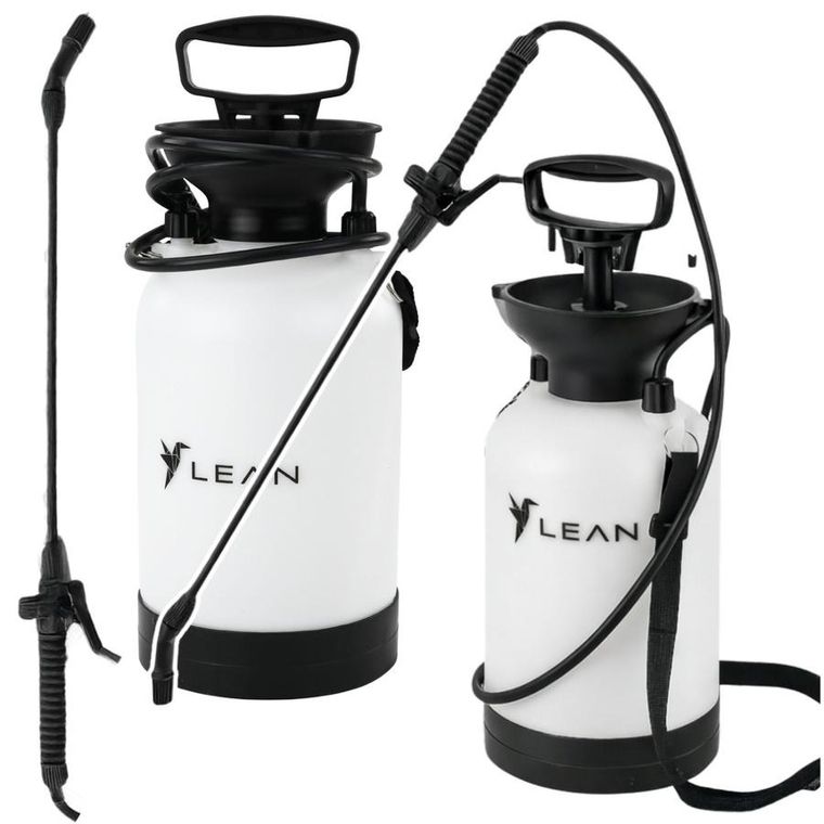 Lean Toys, ręczny opryskiwacz ciśnieniowy do podlewania i nawożenia, 5l