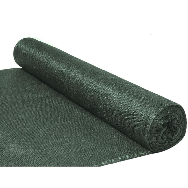 Lean Toys, siatka cieniująca na ogrodzenie, maskująca, zielona, 1.5m, 50m, 140g/m²