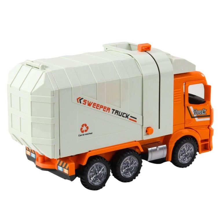 Lean Toys, śmieciarka miejska, pojazd interaktywny