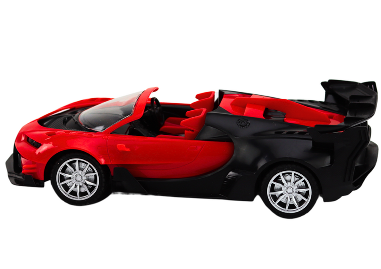 Lean Toys, Speed, pojazd zdalnie sterowany, czerwony, 1:18