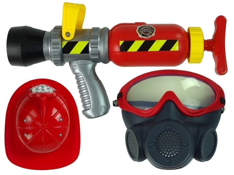 Lean Toys, Straż Pożarna, zestaw akcesoriów strażaka