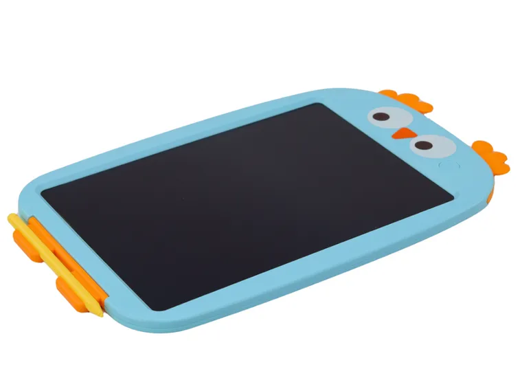 Lean Toys, tablet graficzny z rysikiem, ptak, niebieski