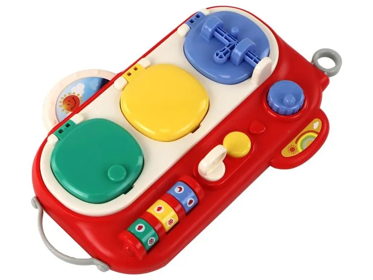 Lean Toys, tablica edukacyjna, czerwona