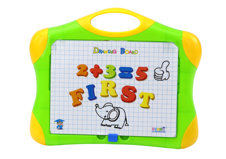 Lean Toys, tablica edukacyjna magnetyczna z akcesoriami