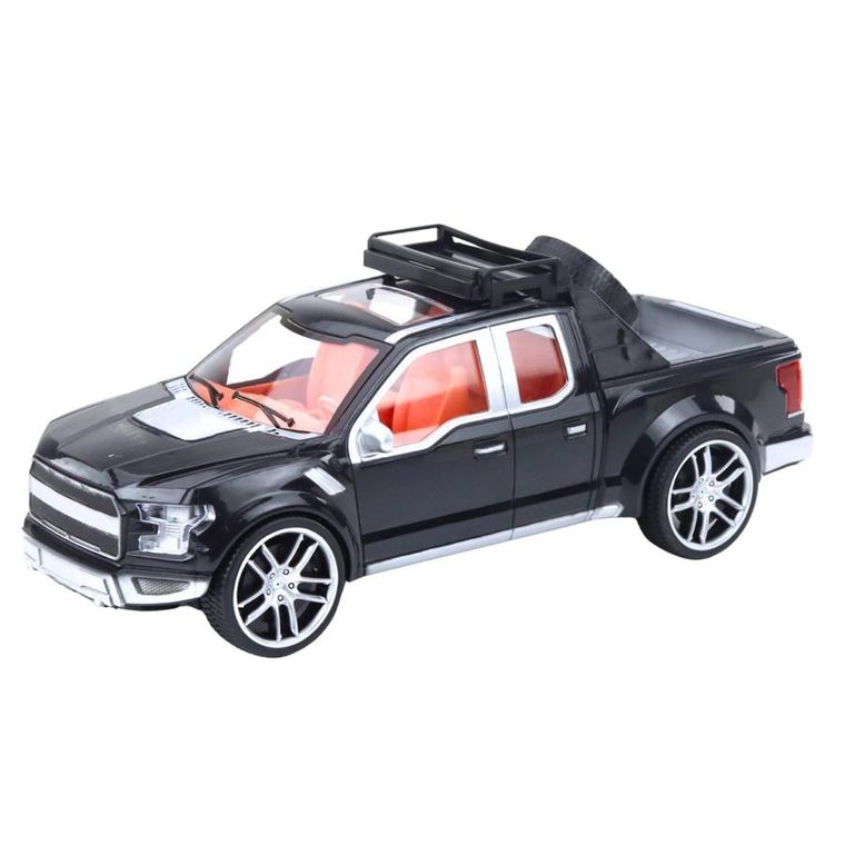 Lean Toys, terenówka z lawetą i wyścigówką