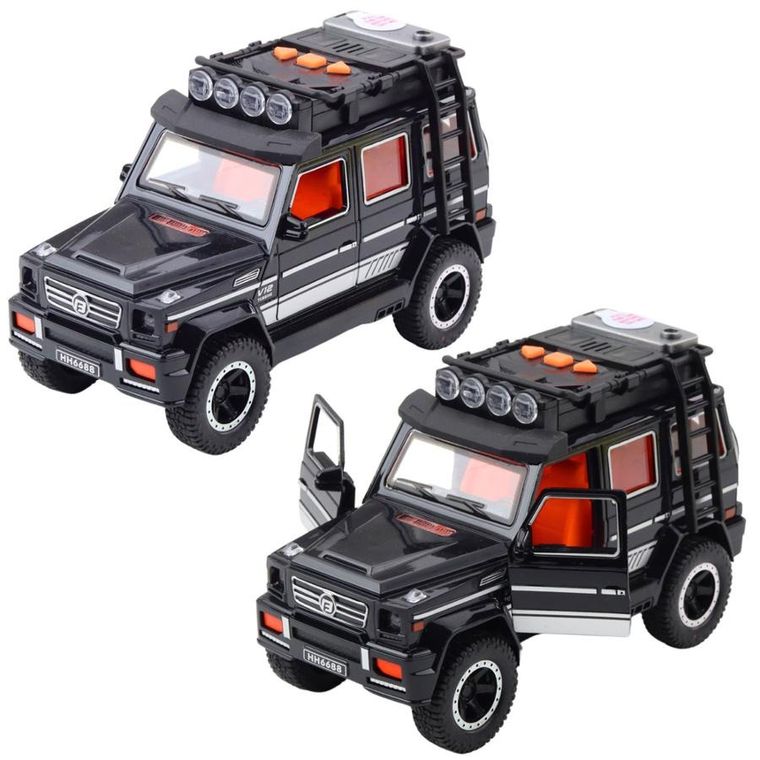 Lean Toys, terenówka z napędem i otwieranymi drzwiami mix