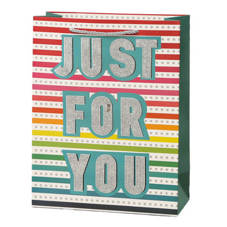 Lean Toys, torba prezentowa urodzinowa, happy birthday, 23-18-10 cm, 1 szt.