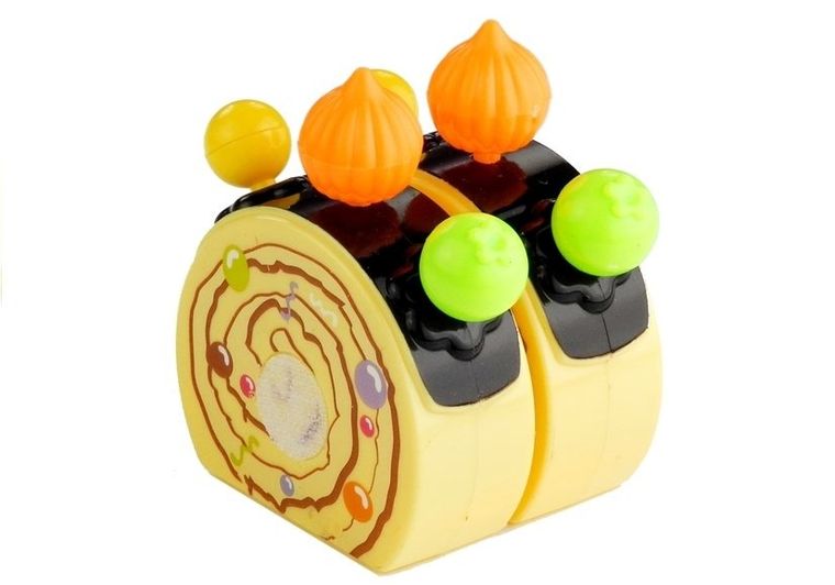 Lean Toys, tort urodzinowy, zestaw z akcesoriami