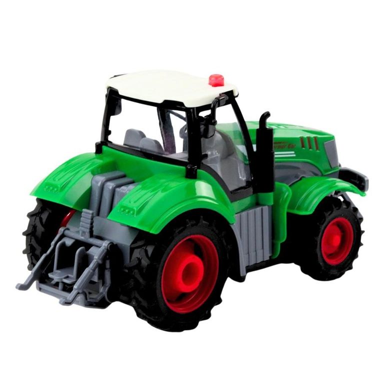 Lean Toys, traktor, pojazd rolniczy zdalnie sterowany, zielony, 1:24