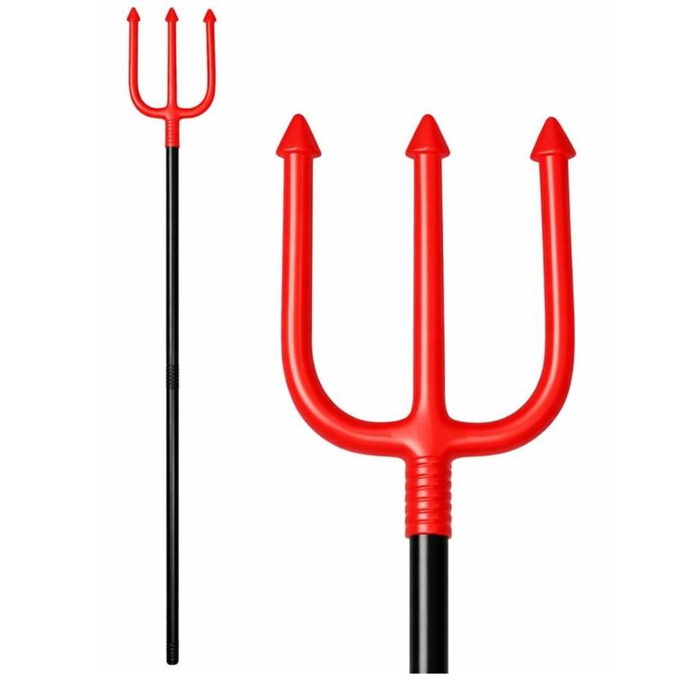 Lean Toys, trójząb diabła, składany, 112 cm