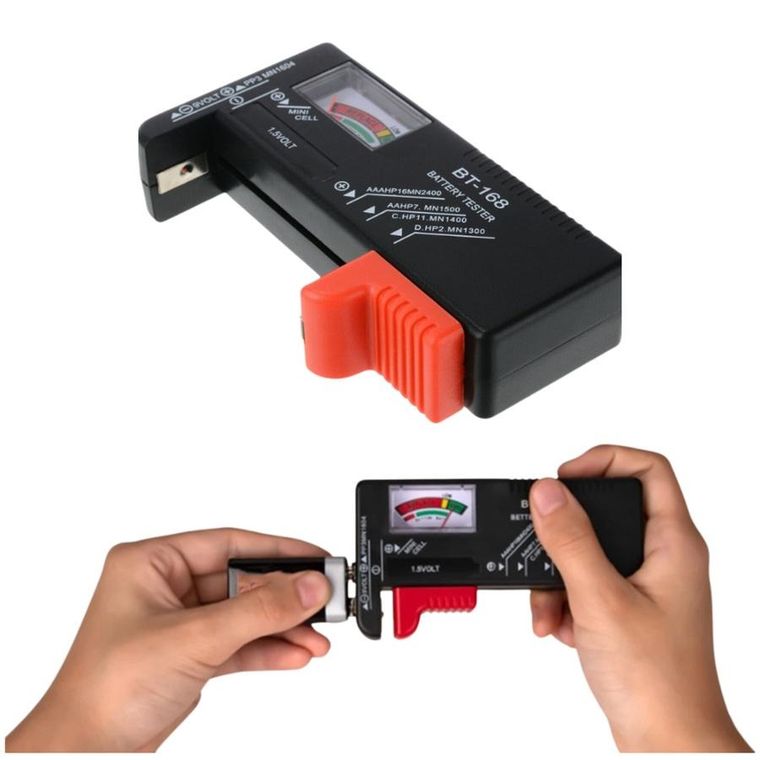 Lean Toys, uniwersalny cyfrowy miernik baterii akumulatorów