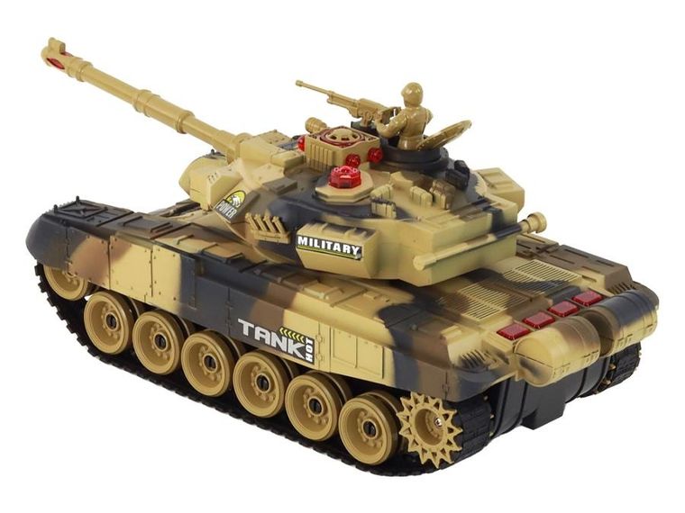 Lean Toys, War Tank, zestaw czołgów, pojazd zdalnie sterowany
