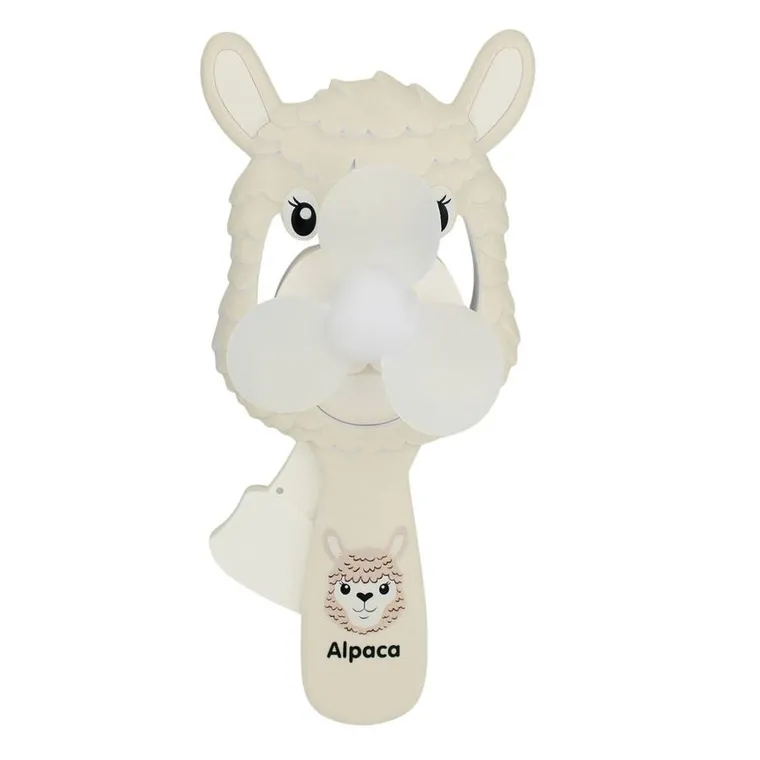 Lean Toys, wiatraczek ręczny, alpaka, 1 szt.