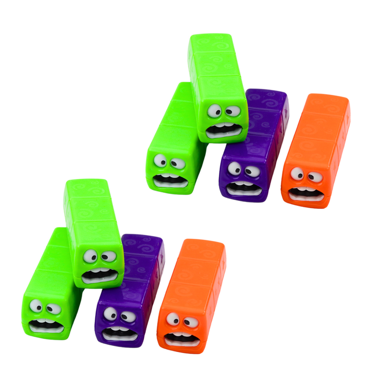 Lean Toys, wieża z robaczków, gra zręcznościowa, 24 klocki