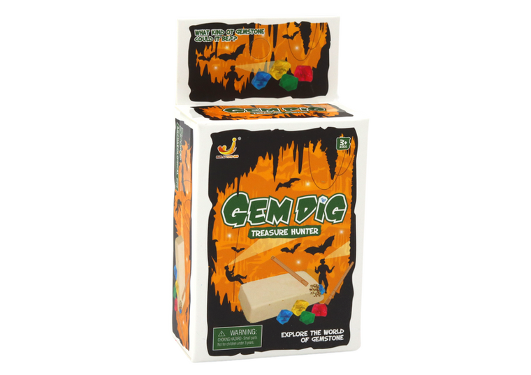 Lean Toys, wykopaliska kryształów, zestaw archeologiczny