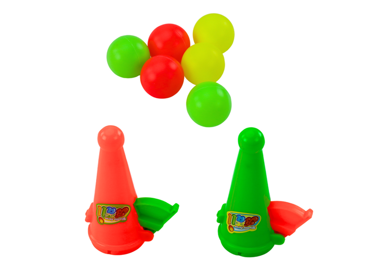 Lean Toys, wyrzutnia piłek, gra zręcznościowa