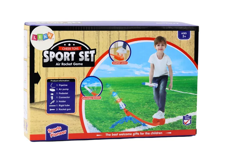 Lean Toys, wyrzutnia rakiet piankowych