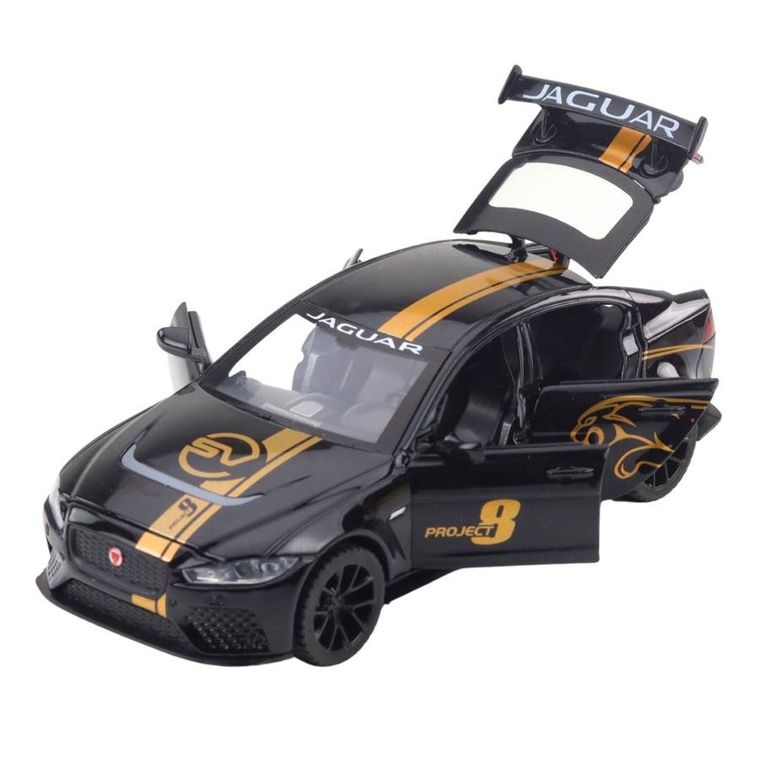 Lean Toys, Wyścigówka, pojazd metalowy z napędem pull-back, 1:32