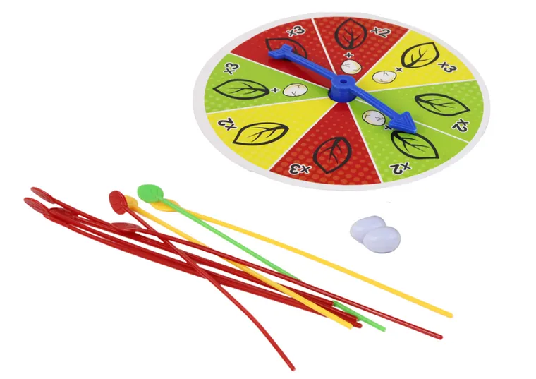 Lean Toys, Zbuduj gniazdo kurczaka, bierki, gra zręcznościowa