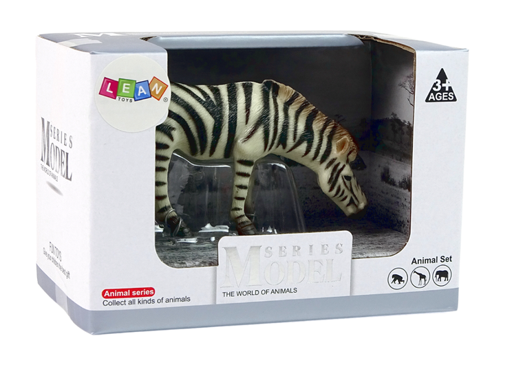 Lean Toys, zebra, figurka kolekcjonerska