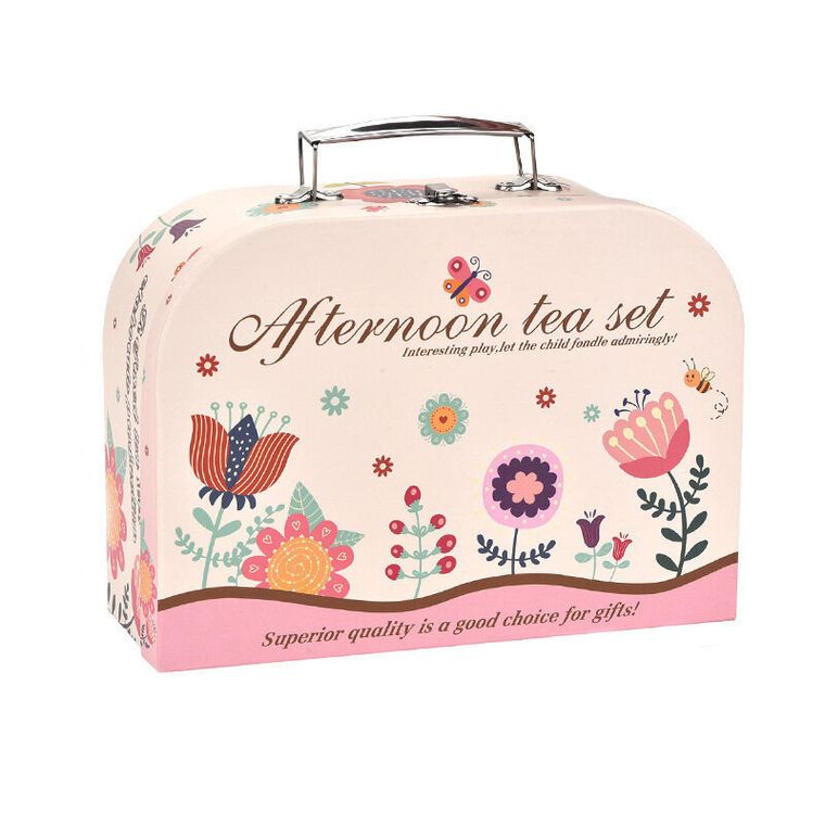 Lean Toys, zestaw do herbaty w w walizce