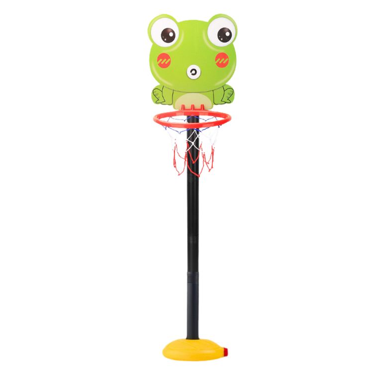 Lean Toys, zestaw do koszykówki, żabka 110 cm