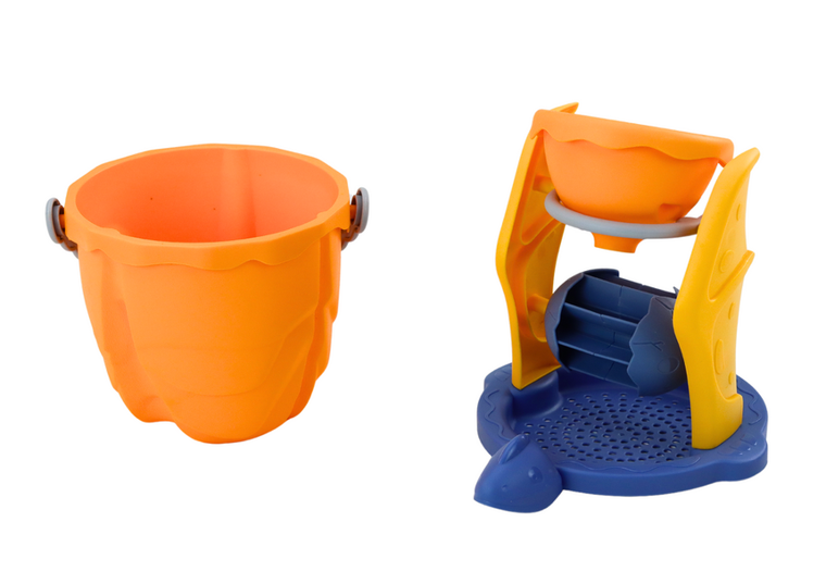 Lean Toys, zestaw do piasku, 7 elementów