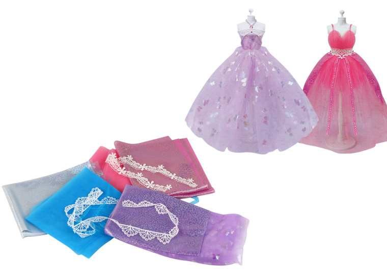 Lean Toys, zestaw do projektowania sukienek