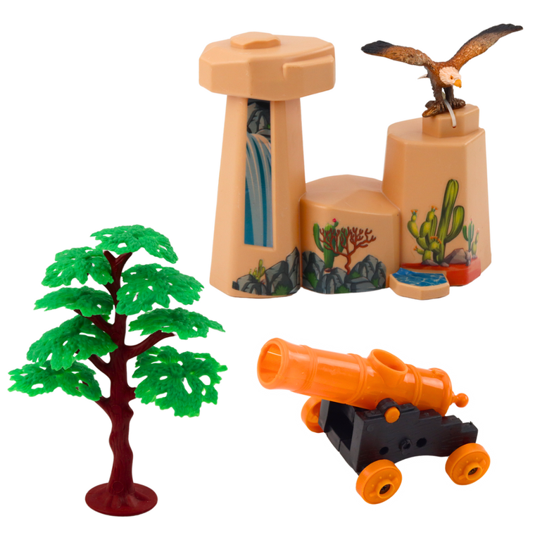 Lean Toys, zestaw kowbojski figurki dziki zachód