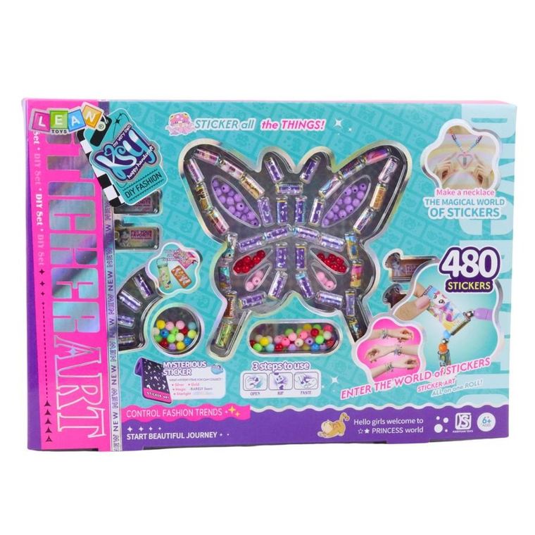 Lean Toys, zestaw kreatywny do tworzenia biżuterii