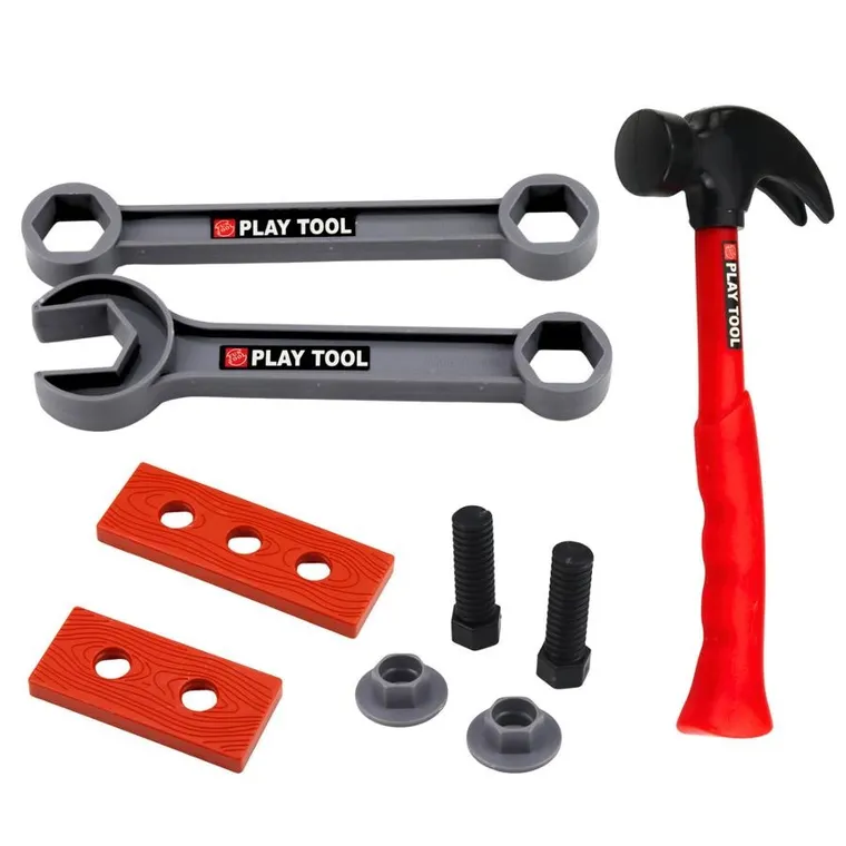 Lean Toys, zestaw majsterkowicza, wkrętarka, szlifierka, 28 elementów