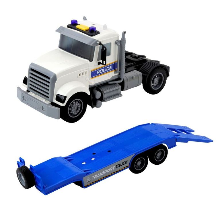 Lean Toys, zestaw policyjny, pojazd interaktywny