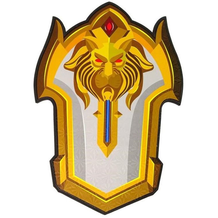 Lean Toys, zestaw wojownika, piankowe miecz z tarczą