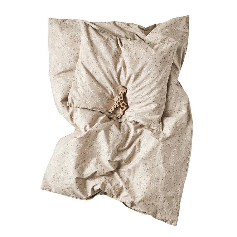 Leander, Meadow, pościel dziecięca, beżowa, 100-140 cm