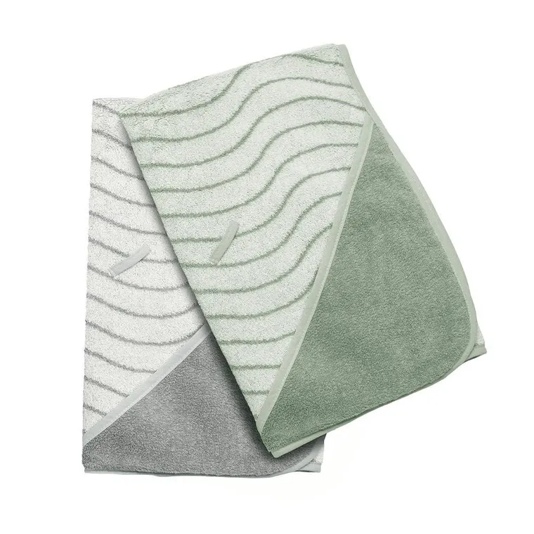 Leander, ręcznik z kapturem, Woodland, Cool Grey