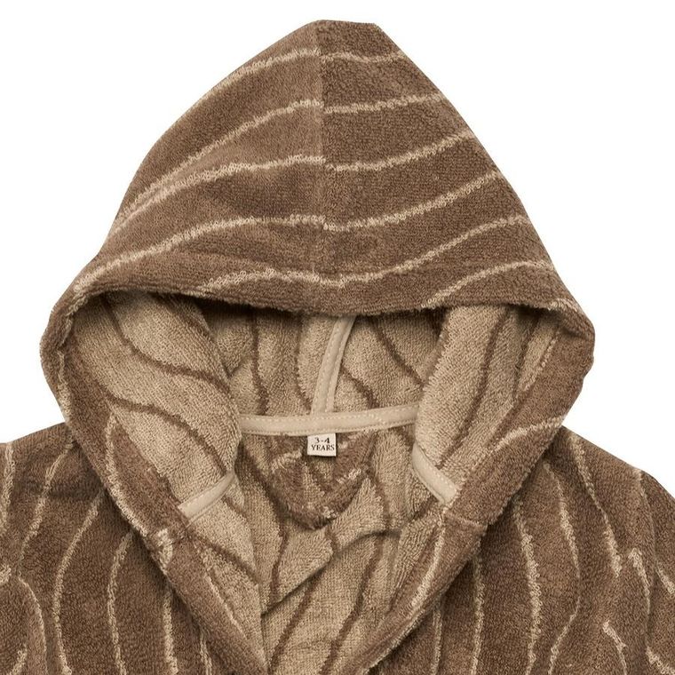 Leander, szlafrok, 3-4 lata, mocca