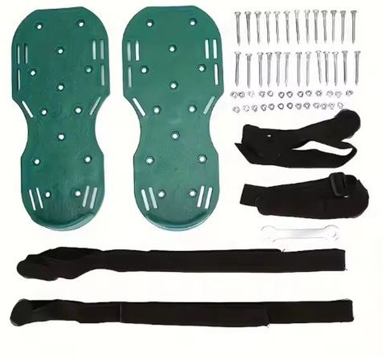 Leant Toys, aerator, nakładki na buty z kolcami do trawy