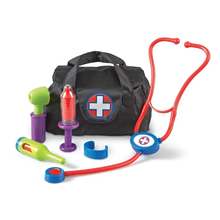 Learning Resources, zestaw Małego Lekarza, torba z narzędziami