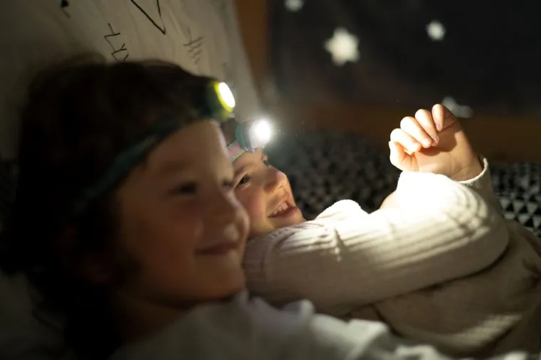 Ledlenser, latarka czołowa dziecięca, Kidled2, Tęcza