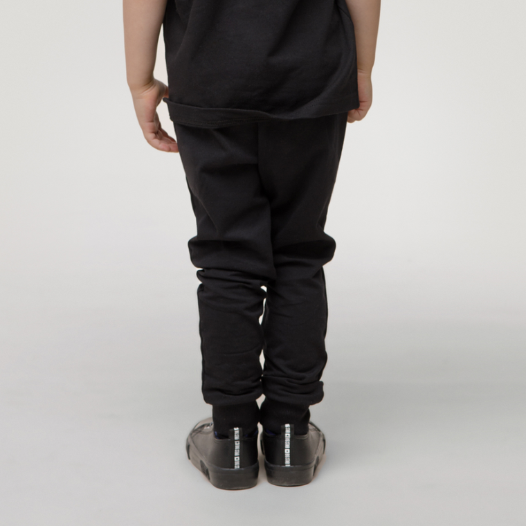 Legginsy chłopięce, czarne, Pinokio