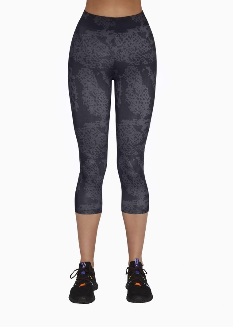 Legginsy damskie 3/4, mix, Bas Bleu
