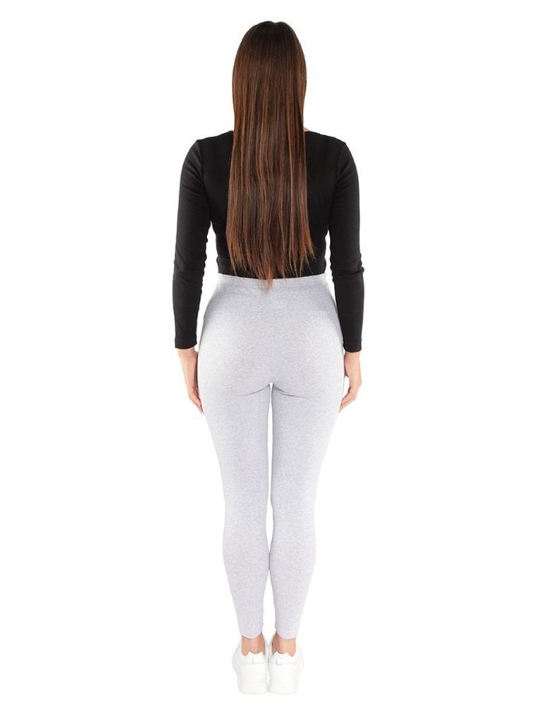 Legginsy damskie, ciążowe, ocieplane, szare, Golden Queen