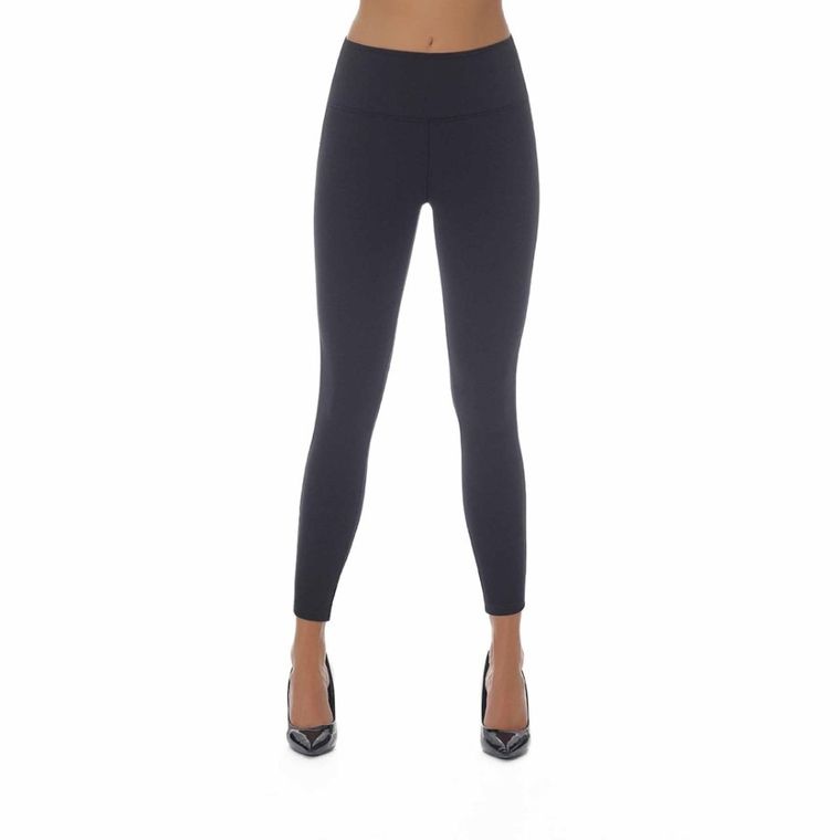 Legginsy damskie, czarne, Bas Bleu