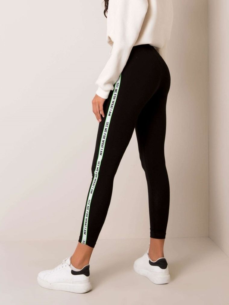 Legginsy damskie, czarne, Berrak