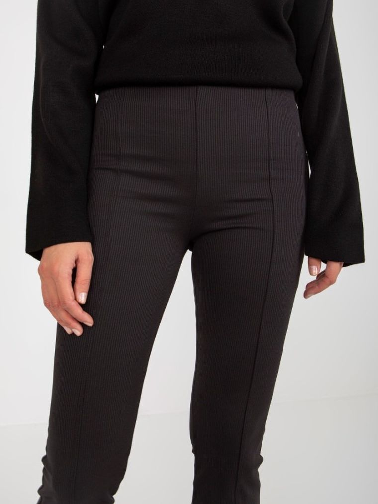 Legginsy damskie, czarne, My Red Lips