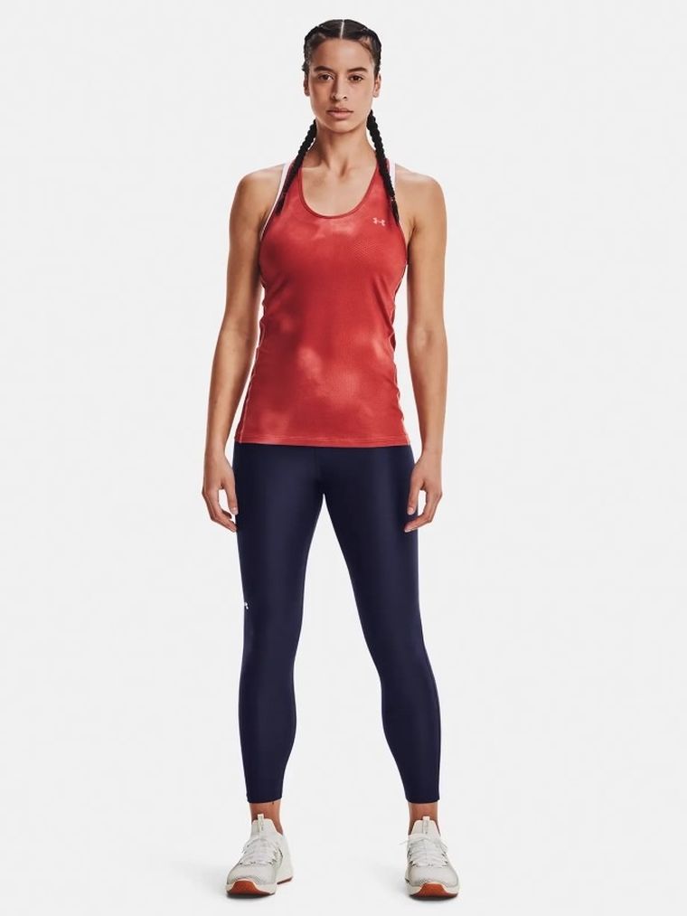 Legginsy damskie, granatowe, Under Armour